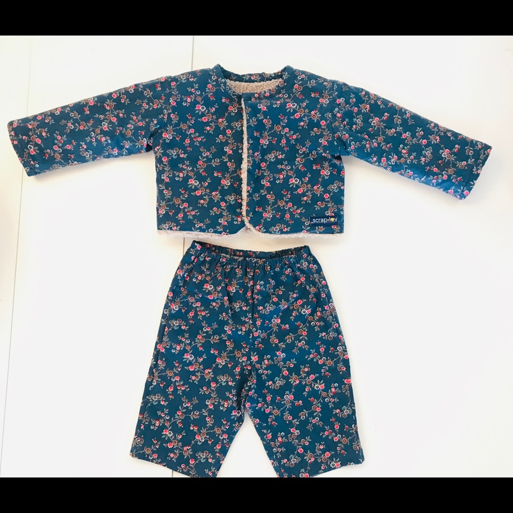 Cozy Reversible Fleece Set - Picture 3 of 12
